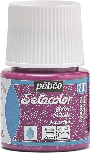 [329207] PEBEO SETA LIGHT FABRIC GLITTER 45ML TOURMAL