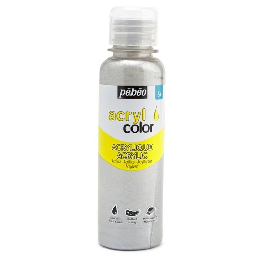 [364117] PEBEO ACRYLCOLOR 150ML SILVER