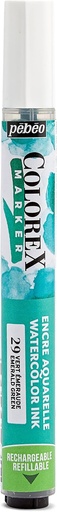 [417329] PEBEO COLOREX MARKER EMERALD GREEN