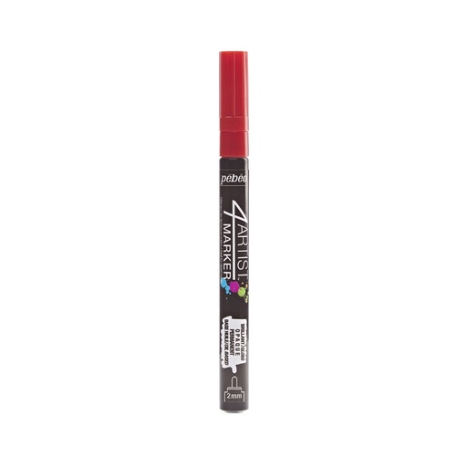 [580007] PEBEO 4ARTIST MARKER 2MM RED