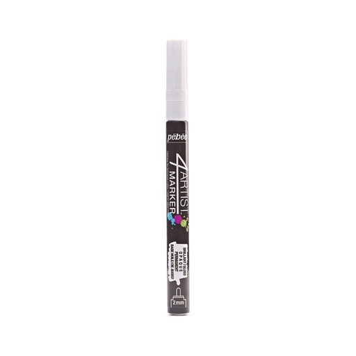 [580025] PEBEO 4ARTIST MARKER 2MM WHITE