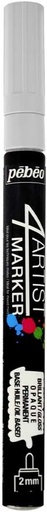 PEBEO 4ARTIST MARKER 2MM WHITE