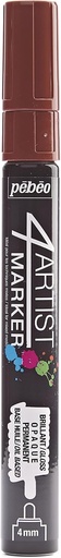 PEBEO 4ARTIST MARKER 4MM BROWN
