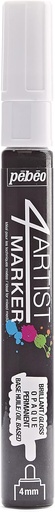 PEBEO 4ARTIST MARKER 4MM WHITE