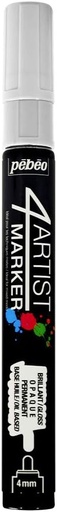 PEBEO 4ARTIST MARKER 4MM WHITE