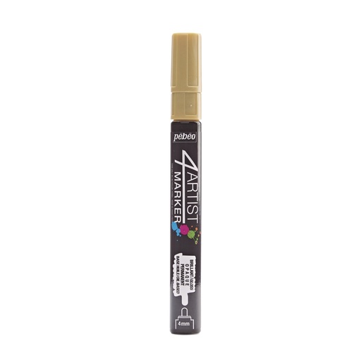 [580155] PEBEO 4ARTIST MARKER 4MM GOLD