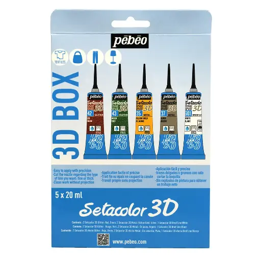 [756101] PEBEO SETACOLOR 3D ASSORT SET
