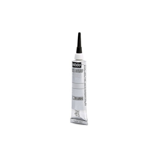 [774000] PEBEO RELIEF OUTLINER SILVER 20ML