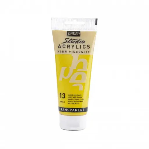 [831-013] PEBEO ACRYLIC STUDIO HV100ML LIGHT AZO YELLOW