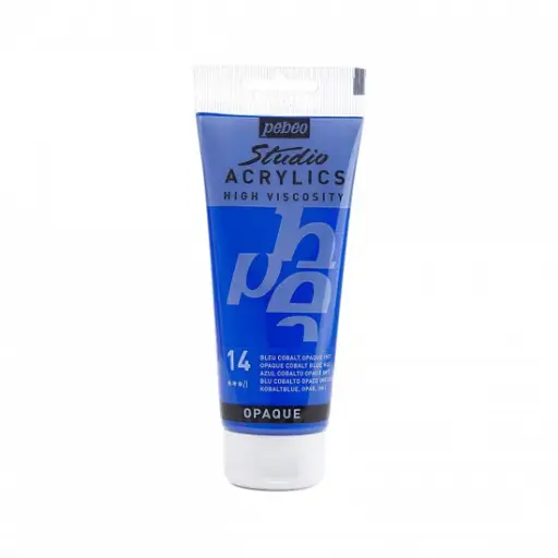 [831-014] PEBEO STUDIO ACRYLIC HV100ML COBALT BLUE HUE