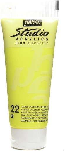 [831-022] PEBEO ACRYLSTU HV 100ML LEMON CADMIUM YELLOW HUE