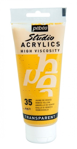 [831-035] PEBEO ACRYLIC STUDIO HV100ML VENICE YELLOW