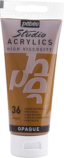 [831-036] PEBEO ACRYLIC STUDIO HV 100ML RAW SIENNA