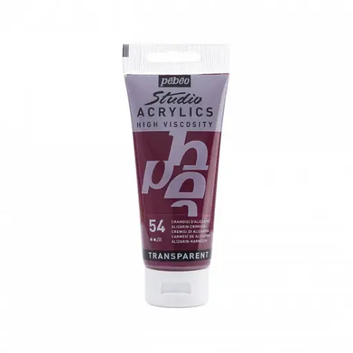 [831-054] PEBEO ACRYLIC STUDIO 100ML ALIZERIN CRIMSON