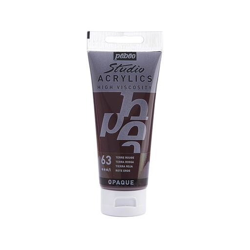 [831-063] PEBEO ACRYLIC STUDIO HV 100ML TERRA ROSSA
