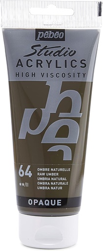 [831-064] PEBEO ACRYLIC STUDIO HV 100ML RAW UMBER