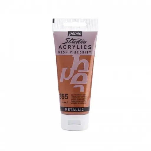 [832-355] PEBEO ACRYLIC STUDIO HV 100ML COPPER