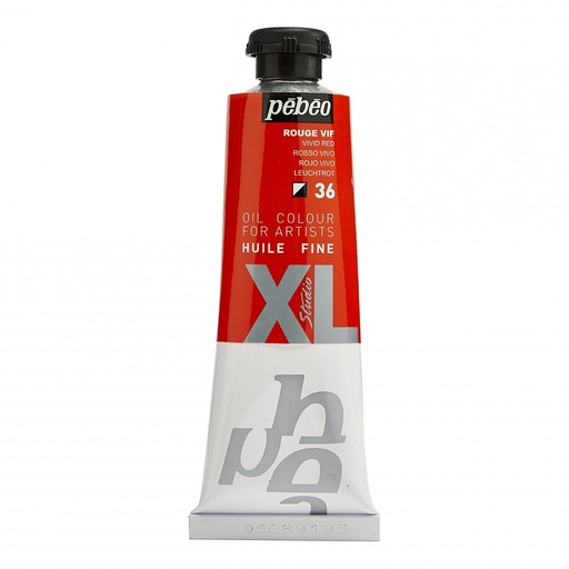 PEBEO XL FINE OIL T37ML VIVID RED