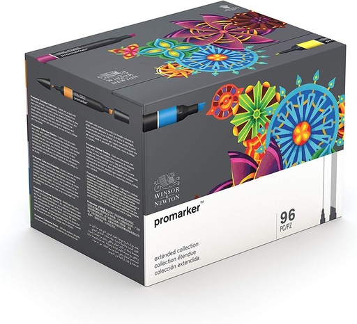 [290152] WINSOR & NEWTON PROMARKER 96PC SUPERBIG BOX SET