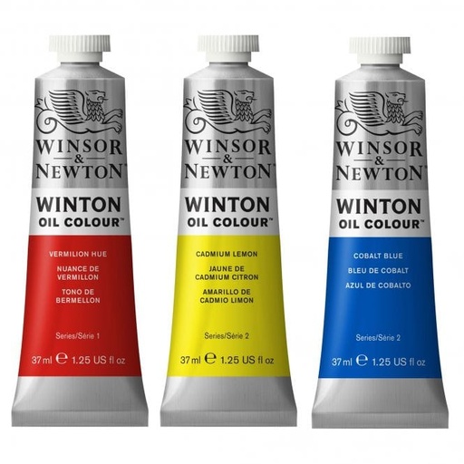 WINSOR & NEWTON  WINTON OIL COLOUR 37ML TUBES