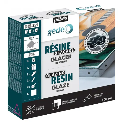 PEBEO GLAZING RESIN KIT 150ML