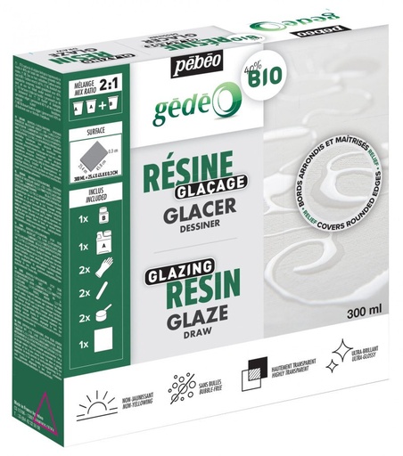 [766182] PEBEO GLAZING BIO KIT RESIN 300ML