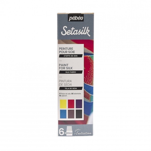 [756485] PEBEO SETASILK INITIA SET 6X20ML