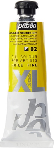 PEBEO XL FINE OIL 37ML PRIMARY CADMIUM YELLOW HUE
