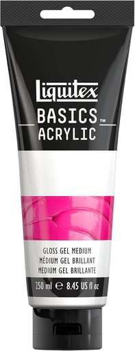 [1041010] LIQUITEX BASICS ACRYLIC ADDITIVE 250ML TUBE GLOSS GEL MEDIUM