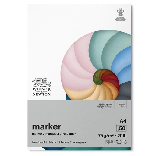 WINSOR & NEWTON BLEEDPROOF PADS 75GSM       50 SHEETS