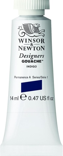 WINSOR & NEWTON DESIGNERS GOUACHE 14ML TUBE INDIGO