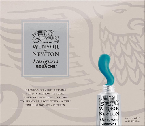 WINSOR & NEWTON DESIGNERS GOUACHE INTRODUCTORY SET 