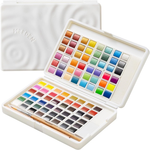 [PTW-1055] MEEDEN 96-Color Solid Watercolor Set