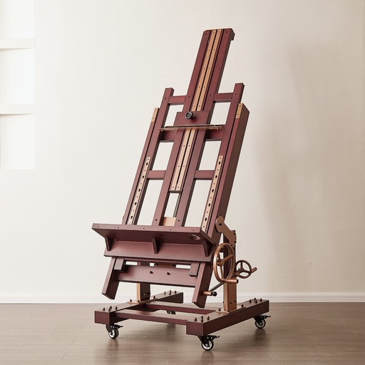 [800-DHJ] Pro Semi-Automatic Mechanised Studio Easel - 800-DHJ