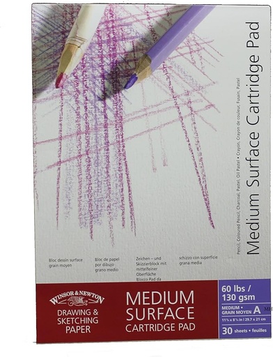 [6689714] WINSOR & NEWTON MEDIUM CARTRIDGE PAD 130 A4