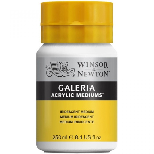 [3040806] WINSOR & NEWTON GALERIA ACRYLIC ADDITIVE 250ML BOTTLE IRIDESCENT MEDIUM