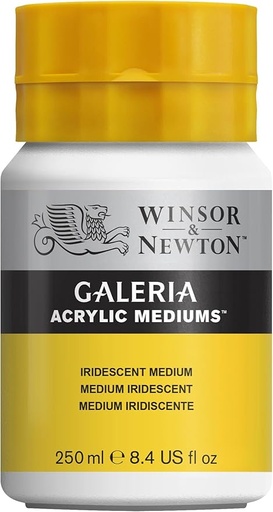 [3040806] WINSOR & NEWTON GALERIA ACRYLIC ADDITIVE 250ML BOTTLE IRIDESCENT MEDIUM