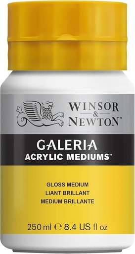 [3040820] WINSOR & NEWTON GALERIA ACRYLIC ADDITIVE 250ML BTL GLOSS MEDIUM