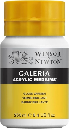 [3040801] WINSOR & NEWTON GALERIA ACRYLIC ADDITIVE 250ML BTL GLOSS VARNISH