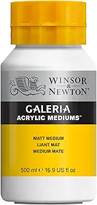 [3050821] WINSOR & NEWTON GALERIA ACRYLIC ADDITIVE 500ML BTL MATT MEDIUM