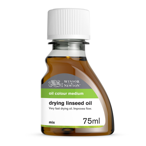 [3021742] WINSOR & NEWTON OIL ADDITIVE 75ML BTL LINSEED DRYING OIL V1