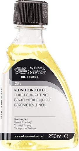[3039748] WINSOR & NEWTON OIL ADDITIVE 250ML BTL LINSEED OIL REFINED V1