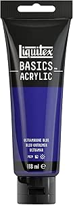 LIQUITEX BASICS ACRYLIC COLOUR 118ML ULTRAMARINE BLUE