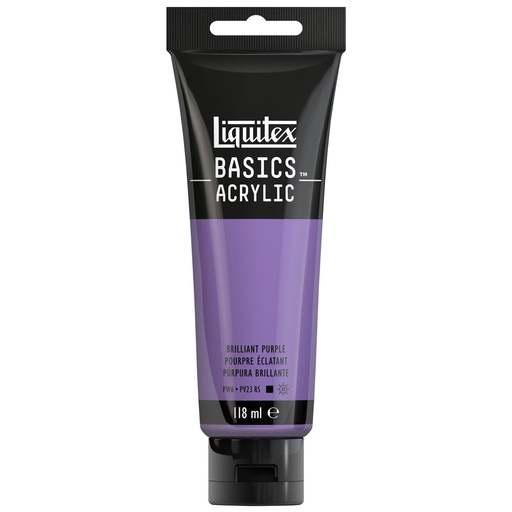 [8870053] LQX BASICS ACRYLIC COLOUR 118ML PURPLE BRILLIANT ROW