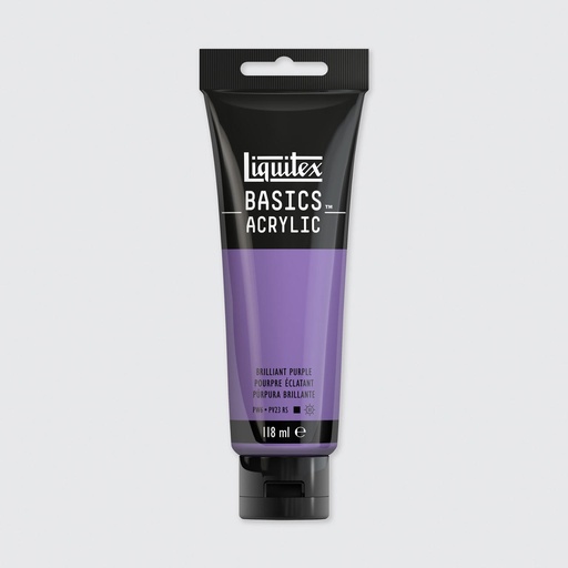 LIQUITEX BASICS ACRYLIC COLOUR 118ML PURPLE BRILLIANT