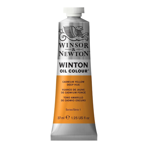 [1414115] WINSOR & NEWTON WINTON OIL COLOUR 37ML TUBE CADMIUM YELLOW DEEP HUE