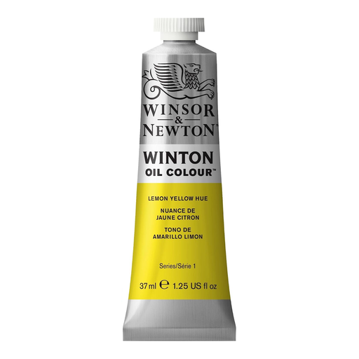 [1414346] WINSOR &NEWTON WINTON OIL COLOUR 37ML TUBE LEMON YELLOW HUE