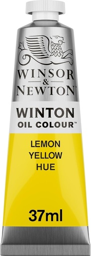 WINSOR &NEWTON WINTON OIL COLOUR 37ML TUBE LEMON YELLOW HUE