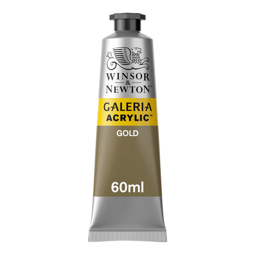 [2120283] WINSOR & NEWTON GALERIA ACRYLIC COLOUR 60ML TBE GOLD