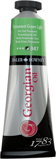 DALER ROWNEY GEORGIAN 38ML PERMANENT GREEN LIGHT